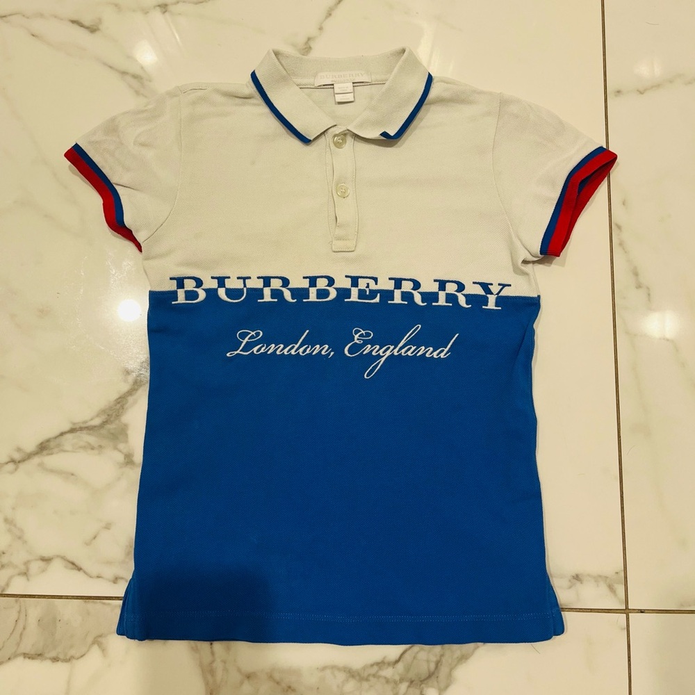 Burberry Boy Short Sleeve Polo 6